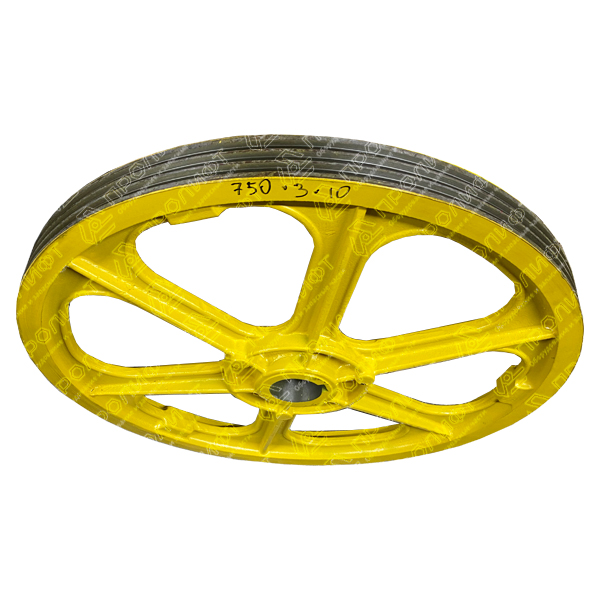 Шкив канатоведущий КВШ 750х3х10 ZAA260AJ6 Otis