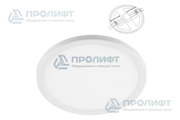 Светильник встраиваемый круглый 14w, 4000k, AL508 серия Flexy