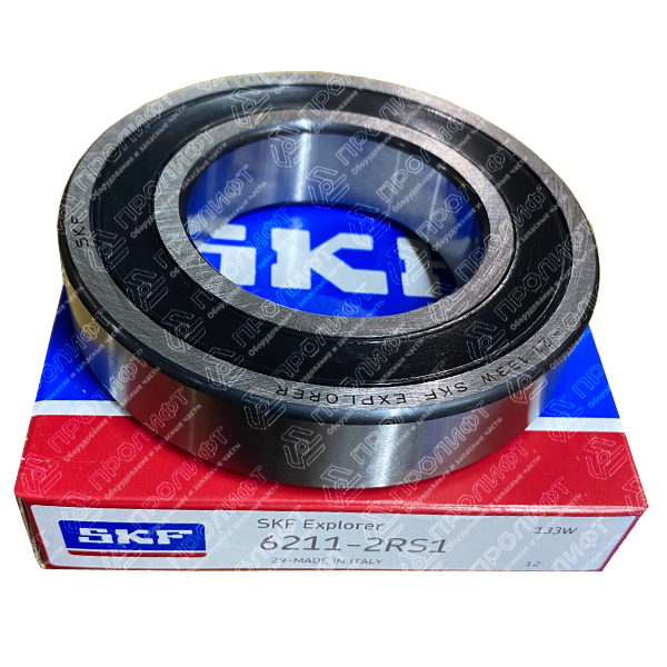 Подшипник 6211 2RS SKF (180211) 55*100*21