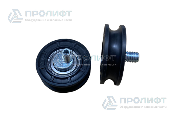 Ролик каретки D=55мм, эксцентрик с осью, JT-140-01, Ecomaks ЩЛЗ